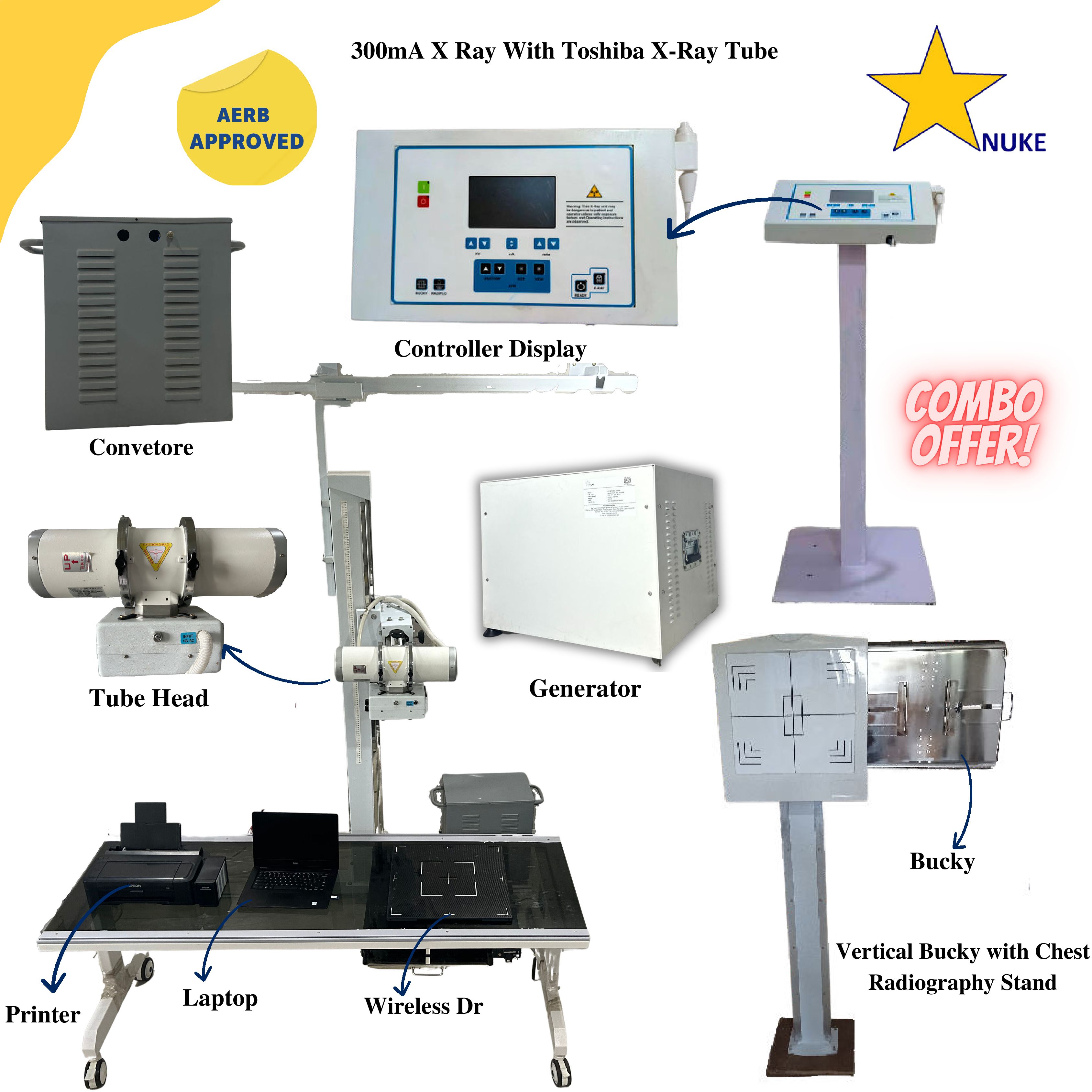 X Ray Equipment manufacturer and Supplier, AERB Approved X Ray